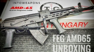 Hungarian AMD65 AK Rifle Unboxing amp Overview [upl. by Yajet935]