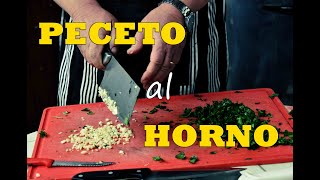 CÓMO HACER PECETO AL HORNO FACILISIMO  Cocinando Con Pucho [upl. by Kcinnay450]