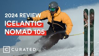 2024 Icelantic Nomad 105 Ski Review  Curated [upl. by Atsillak]