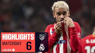 Resumen de Atlético de Madrid vs Real Madrid 31 [upl. by Reimer]