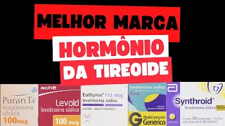 Levotiroxina Puran T4 Levoid Euthyrox Syntroid  Qual é o melhor para tratar o hipotireoidismo [upl. by Jolie]