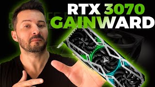 Placa de Vídeo RTX 3070 GAINWARD  UNBOXING [upl. by Fosque]