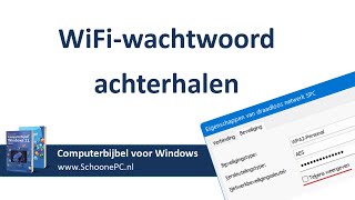 Wachtwoord draadloos netwerk achterhalen [upl. by Xonk]