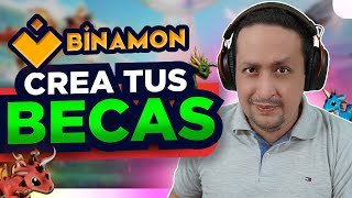 💥 BINAMON Como CREAR BECAS PASO a PASO  PARTICIPA DE UNA BECA EN BINAMON 2021 [upl. by Timothea]