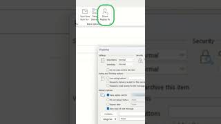 How to Direct Replies to Another Mailbox in Outlook [upl. by Marlane211]