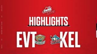 Everett Silvertips at Kelowna Rockets 316  WHL Highlights 202324 [upl. by Reagan]