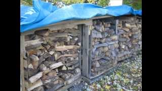 Pallet Wood Shed [upl. by Lladnar27]