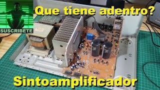 Que tiene adentro 10 sinto amplificador technics 22 [upl. by Danella]