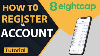 Eightcap Tutorial  How to Create Fund amp trade an Account on eightcap [upl. by Cordell442]