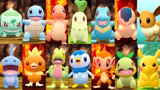 How To Get ALL 14 Starter Pokemon in Pokemon Brilliant Diamond and Shining Pearl [upl. by Ronn604]