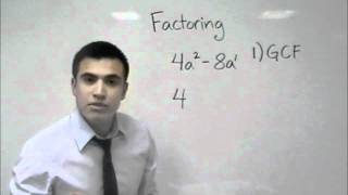 Factoring Greatest Common Factor Tutor Zone [upl. by Ennyrb]