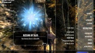 Skyrim How to cure Sanguinare Vampiris [upl. by Ahsla]