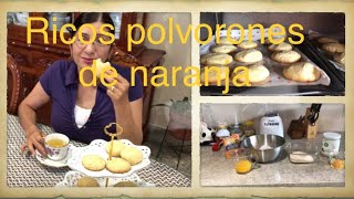 Deliciosos polvorones de naranja [upl. by Jule]