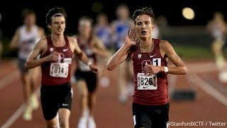 Stanford Trio Kicks To 5K Sweep amp New Meet Record [upl. by Atillertse]