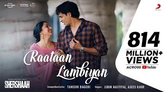 Raataan Lambiyan – Official Video  Shershaah  Sidharth – Kiara  Tanishk B Jubin Nautiyal Asees [upl. by Lenee]