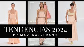 TENDENCIAS DE MODA PRIMAVERA VERANO PARA MUJER 2024 [upl. by Aket]