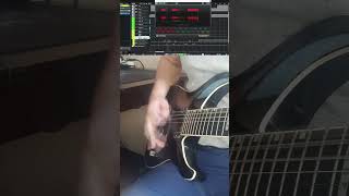 Absolute mismatch between video and sound but everything is played correctly electricguitar [upl. by Burner]