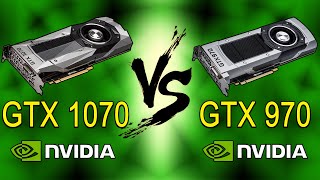 GTX 1070 vs GTX 970  Huge Performance Gains 10 Games Benchmarked [upl. by Reeve]