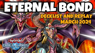 Yubel Hero Eternal Bond Duel Links  March 2024 Ranked Duel Replay and Decklist YUGIOH [upl. by Licht]