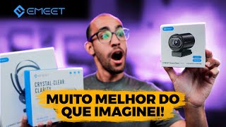 Essa é A MELHOR WEBCAM CUSTO BENEFÍCIO para importar do AliExpress Webcam EMEET S600 VALE A PENA [upl. by Padgett]