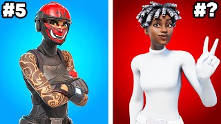 25 SWEATIEST Fortnite Skins [upl. by Philipines950]