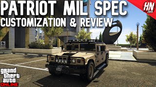 Mammoth Patriot Mil Spec Customization amp Review  GTA Online [upl. by Sillsby532]