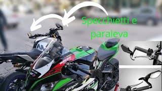 montaggio specchietti a manubrio handlebar tutorial faidate [upl. by Martelli]