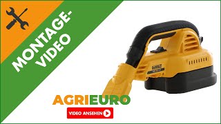 Montagevideo AkkuNassund Trockensauger DeWalt DCV517NXJ [upl. by Yance935]