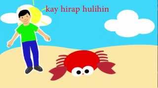 Tong Tong Tong The Crab  Filipino  Tagalog Childrens Song [upl. by Ut405]