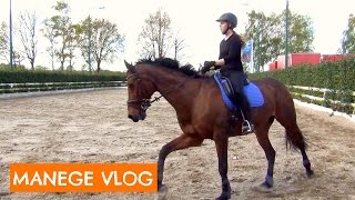 Een dagje op de manege 7  Vlog [upl. by Nnylhtak]