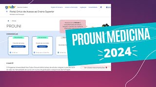 Prouni Medicina 2024  Os pontos mais importantes [upl. by Sherburne512]