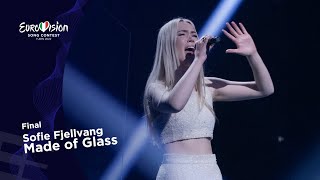 Sofie Fjellvang  Made of Glass  LIVE Melodi Grand Prix 2022 Final [upl. by Davison]