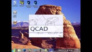 Quick Start for beginners  Qcad 3 Overview [upl. by Olia]