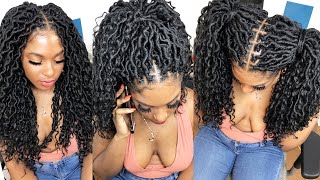 VERSATILE VIXEN INDIVIDUAL CROCHET ILLUSION FOR GODDESS LOCS  CORA HAIR [upl. by Notlaw865]