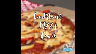 Cauliflower PIZZA Crust [upl. by Aratak408]