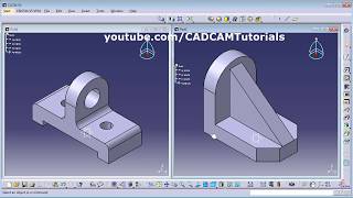 CATIA Training Course Exercises for Beginners  5  CATIA Exercises with Solutions [upl. by Towroy]