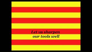 Catalonia National Anthem english subtitles [upl. by Olinde297]