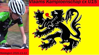 Vlaams kampioenschap Cyclocross  Flemish Championship   Maldegem 2021 11 11 [upl. by Audras]