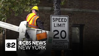 NYC starts lowering speed limits with first location in Brooklyn [upl. by Acebber]