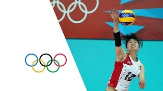 Womens Volleyball Quarter Finals  JPN v CHN  London 2012 Olympics [upl. by Nwatna]