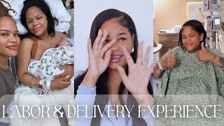 my labor and delivery honest experience  footage  arnellarmon [upl. by Wiburg]