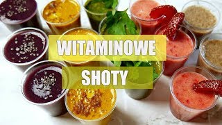 WITAMINOWE SHOTY  5 PRZEPISÓW [upl. by Persian]