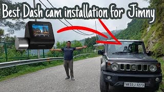 70mai A500 Dual Dash cam installation in Jimny 2024 Most important modification jimnymodifications [upl. by Rosecan]