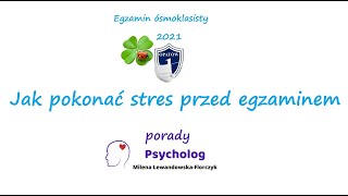 Jak pokonać stres przed egzaminem [upl. by Yneffit]