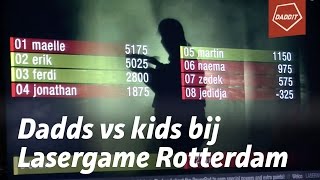 Vaders vs kinderen bij Lasergame Rotterdam [upl. by Rhu]