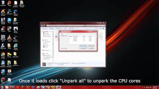 How to Speed Up Gaming Performance in Windows by Unparking CPU Cores [upl. by Ardnaskela]