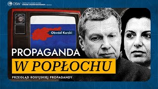 Propaganda w popłochu Rosyjskie media o ataku Ukrainy [upl. by Hannad154]