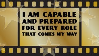 Positive Affirmations for Actors amp Movie Stars from My Dreams Matter [upl. by Neelik812]