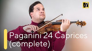 PAGANINI 24 Caprices complete Antal Zalai violin 🎵 classical music [upl. by Arat]