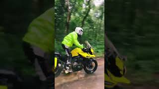 Rainy days and bikes 🤌 sandeepnadimpalli youtubeshorts motorvlogger shorts [upl. by Ruhl]